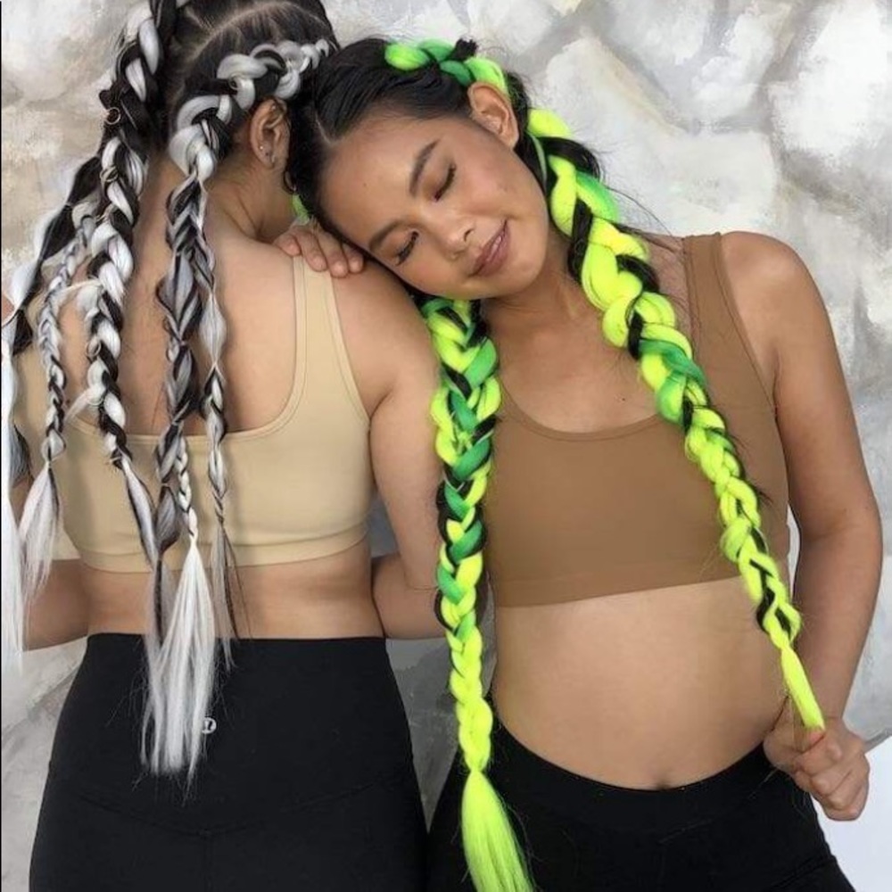INH Fairy Floss - Limeaid (neon green/yellow ombré)